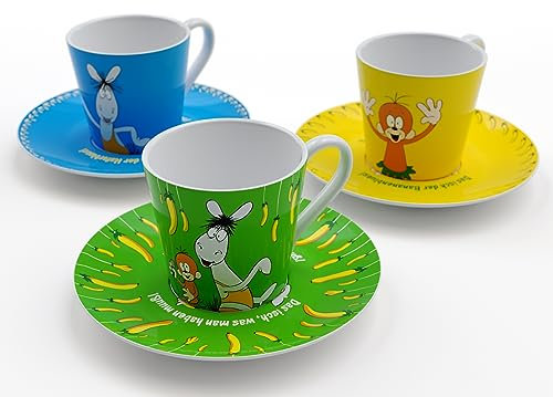 Äffle und Pferdle Espressotassen-Set