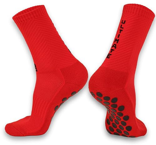 as ULTIMATE Fussballsocken (DE/NL/SE/PL, Numerisch, 44, 48, Regular, Regular, rot)
