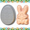 Moule Paques, Moule Lapin de Paques, Moule Oeuf de Paques, Moule Chocolat Paques, Moule à Gâteau Oeuf Lapin Pâques, Moule à Pâtisserie en Silicone, Moules Silicone DIY Chocolats, Bonbons, Gâteau