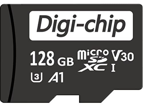 Digi-Chip Carte mémoire micro SD pour téléphones portables Samsung Galaxy A15, Samsung A25 Classe 10 UHS-1 128 Go