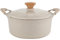 FLORINA Olla de Aluminio (6,7 l) I 28 cm de Diámetro I Recubrimiento Antiadherente Cerámico OSLO I Mango Ergonómico SoftGrip I Olla Adecuada para Cocinas de Inducción, Gas y Eléctricas