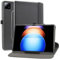 MAMA MOUTH Funda para Xiaomi Pad 6S Pro,Cuero Sintético Rotación de 360 Grados de Función de Soporte Case Coque para Xiaomi Pad 6S Pro 12.4 Pulgadas Tablet,Negro