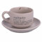 Villa d'Este Home Tivoli Tazzina caffè 90 ml con piattino in porcellana, Victionary Sagittario