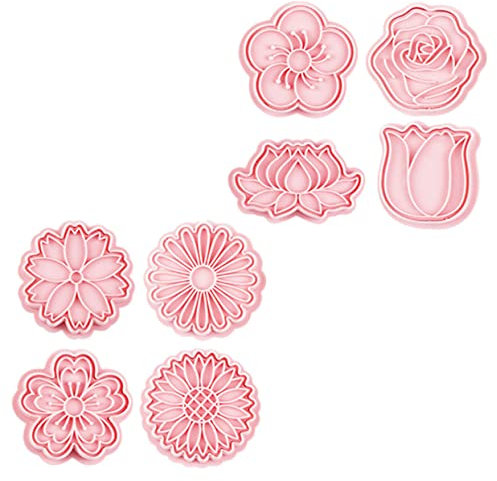 Cabilock 2 Ensembles Moule À Biscuits Tridimensionnel 3D Pour Biscuits De Diplôme Emporte-Pièces Pour Biscuits Eid Mubarak Moule À Gâteaux En Forme D'Étoile Biscuits 8 pièces * 2