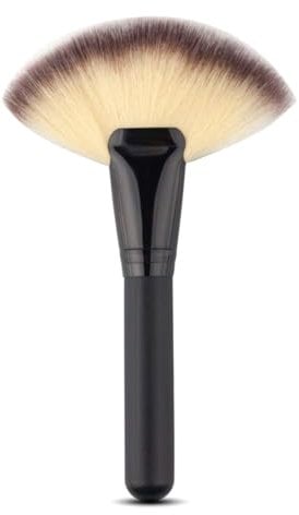 1Pc Big Large Fan Top Brush Makeup Tools Fan Head Face Brush Contour Concealer Powder Blush Eyeshadow Nose Smudge BrushPowder