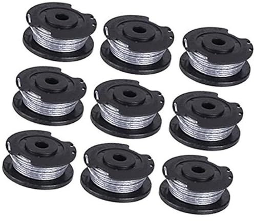 Szwaldaper 9 Stück Trimmerspule Fadenspule, for Bosch, Art 23 26 SL 4mX1,65mm Trimmerspule Trimmer-Spulenfaden