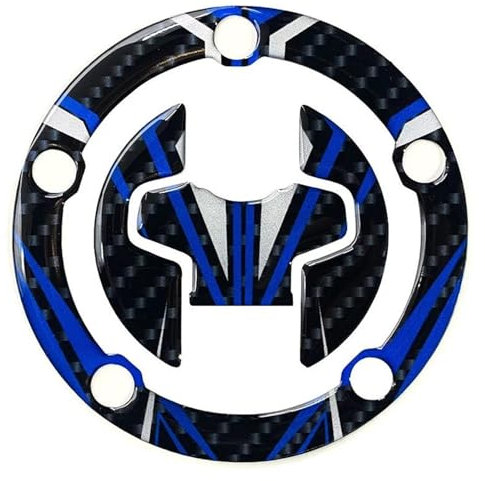 CFSJRXZ Adesivo Tappo Serbatoio Carburante Moto per Suzuki V-Strom SV 250R SV650 S750 V-Strom SV S 8S 250 650 750 800 950 1050 Protettivo Copri Adesivo Serbatoio Moto Protezione Serbatoio(Imposta 1)