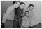 hwncsayu Leinwandposter Elvis Presley, Johnny Cash, Jerry Lee Lewis, Schwarz und Weiß, limitierte Auflage, Schlafzimmer, Dekoration, Landschaft, Büro, Raumdekoration, Geschenk, 50 x 75 cm