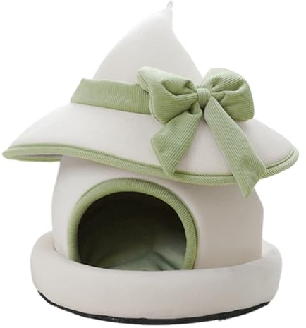 Kaninchenhaus Für Innenbereich | Niedliches Winter Kaninchenhaus In Hutform,Entfernbarer Hamsterkäfig - Für Das Zuhause Im Winter Hamster Meerschweinchen Frettchen Igel Huhn Kätzchen Kleintiere