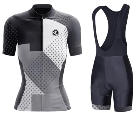 UGLY FROG Donna Ciclismo Maglia Set Pantaloni Corti Estate Donne Abiti da Bicicletta Abiti da Bicicletta Abiti da Bicicletta Strada con Tasca