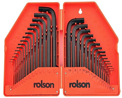 Rolson 40345 - Llave Allen (pack de 30)