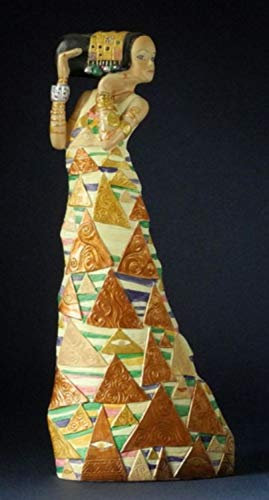 GUSTAV KLIMT Skulptur Die Erwartung Parastone Museumsedition KL22 Figur