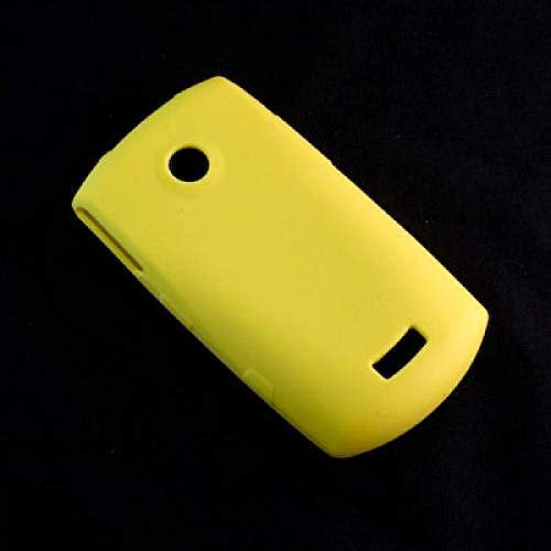 numerva Schutzhülle kompatibel mit Samsung Monte (S5620) Hülle Silikon Handyhülle für Monte (S5620) Case [Gelb]