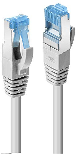 LINDY 20m Cat.6A S/FTP LSZH Ethernet Cable, Grey