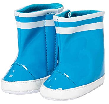 Heless 144 - Gummistiefel für Puppen, in Hellblau, Größe 38 - 45 cm, für trockene Puppenfüße bei Regenwetter und Trendsetter in der Puppenmodewelt