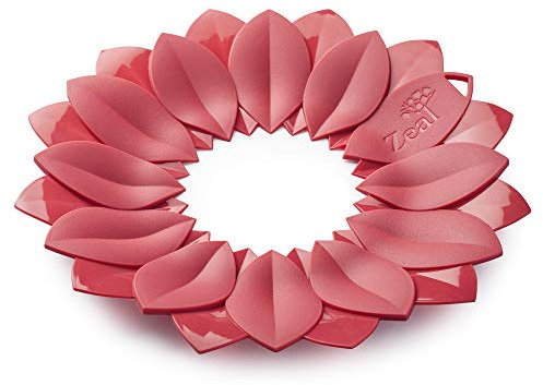 Zeal Silicone Boil Over Guard for Milkpans & Saucepans - Red