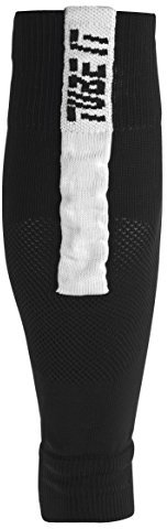 uhlsport Herren Tube It Sleeve Socken, Schwarz/Weiß, 45-47 EU
