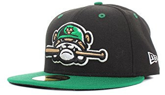 New Era Minor League Jacgen 59Fifty Cap Jackson Generals Schwarz, Size:7 1/8