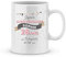 Mug Joyeux anniversaire pour fille à personnaliser avec prénom et âge - Cadeau personnalisé anniversaire - Cadeau personnalisé pour soeur, maman, copine, mamie etc..