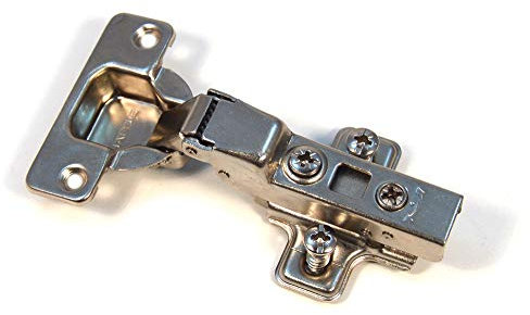 Häfele 2x Topfbänder 35mm, Topfscharnier Metalla SM Kombi 110° Soft-Close (Mittelanschlag) - Silber, Stahl, vernickelt
