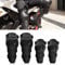 Motorrad Knieschoner und Ellenbogenschoner Set,4 Stück verstellbare Knie Schutz und Ellenbogenschützer Erwachsene Rüstung Motorrad Schutzausrüstung für Motocross Enduro Racing Radfahren