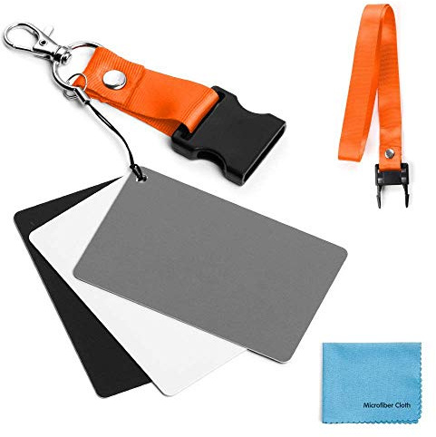 Sedremm 3 in 1 Gray White Balance Card