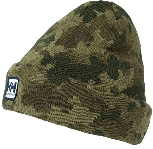 Kinder Unisex Helly Hansen K Urban Cuff Beanie, Grün, 53/54