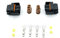 HZ-DESIGN Anschlußstecker HB4 für Nebelscheinwerfer NSW kompatibel mit Golf V 5 alle