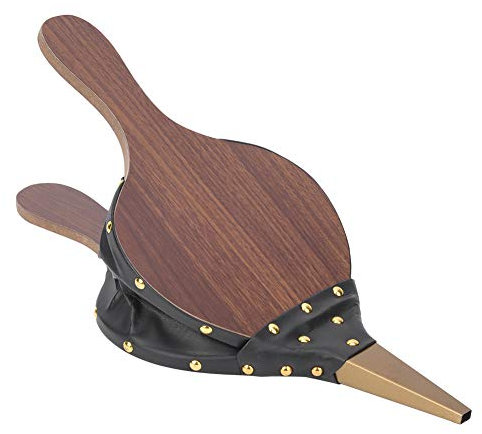 Joyzan Blasebalg, Leder-Feuerbalg Feuerstelle Luftgebläse Kaminwerkzeuge Brown Air Bellower Fire Tools Zubehör für Outdoor BBQ Camping Grill Schornstein
