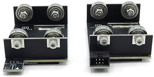 ML-Train Rollenprüfstand Set mit Geschwindigkeits-Sensor und LED-Beleuchtung - Hochwertige Edelstahlrollenlager - Gartenbahn Spur G Zubehör