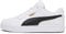 PUMA Unisex CAVEN 2.0 Sneaker, White Black-Gold, 37.5 EU