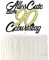 Sumerk 1 Stück 90.Geburtstag Tortendeko Happy 90th Birthday Cake Topper 90.Alles Gute Geburtstag Cake Topper 90 Jahre Torte Kuchen Deko für 90 Geburstagstorte Deko Jungen Mädchen Mann Frau