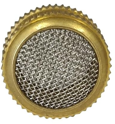 Panier de nettoyage pour petites pièces avec maille en acier inoxydable - Modèle en laiton ou acier - Pour nettoyer les pièces de montres, les bijoux, ou les pièces de précision. (Petit modèle laiton)