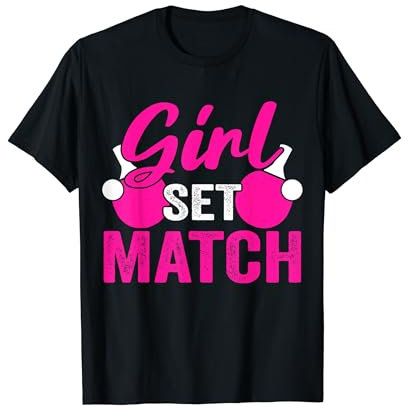 Spielerin Girl Frauen Damen Outfit! Tischtennis T-Shirt