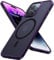 TORRAS Guardian-Mag für iPhone 15 Pro Hülle für MagSafe Nr.1 Schutzkraft und Magnetkraft Handyhülle iPhone 15 Pro Case Stoßfest Kratzfest Schutzhülle Cover Edle Matt Lila