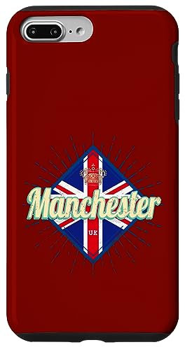 iPhone 7 Plus/8 Plus Manchester City UK Retro United Kingdom Vintage England Case