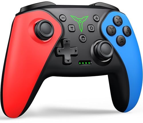 ALEEMTRY Switch Controller, Wireless Switch Pro Controller with Back Buttons for Switch/Lite/OLED, 1000mAh Pro Controller Switch with Programmable, Wake up, Vibration & Turbo Function
