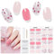 Nagelfolie UV Härtend - 28 Stück Valentinstag Nagelsticker UV Gel Nagelfolien Selbstklebend Nail Sticker Nagellackstreifen Gel-Nagelaufkleber in Salonqualität Art Stickers DIY für Valentinstag (Herz)