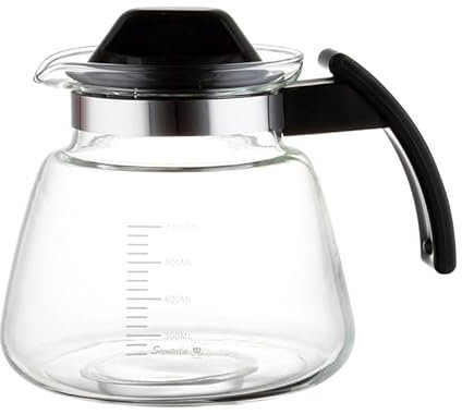 Bafnsiji Coffee Jug, Coffee Server, Universal Coffee Decanter, Glass Coffee Server, Glass Coffee Maker, Carafe for Coffee Machines