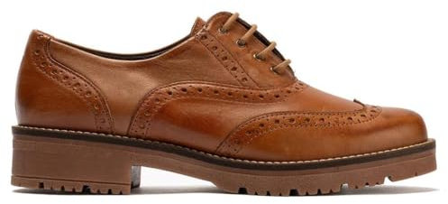 PITILLOS Zapatos Blucher 10088 en Cuero para Mujer - Mujer Color: Cuero Talla: 37