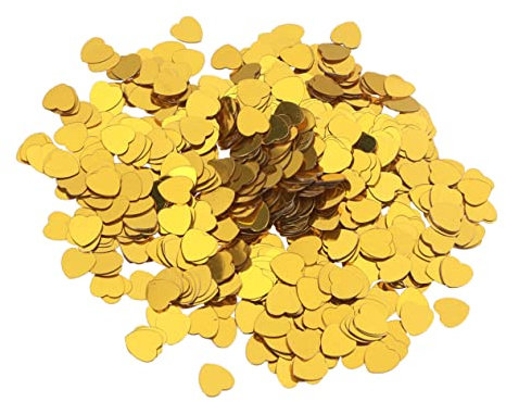 Amosfun Elegantes Party-konfetti in Herzform 30 G Ideal Für Hochzeits- Und Geburtstagsdekorationen