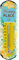 LANOLU Thermometer Happy Place, Lieblingsplatz Schild Garten außen - Deko Garten vintage Schilder - Chill Lounge Gartendeko - Wanddeko Garten Schild aus Metall, retro Blechschild 8x28cm