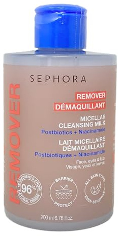 SEPHORA Collection Micellar Cleansing Milk With Postbiotics + Niacinamide - 200 mL / 6.76 fl