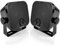 STUDIOFINIX Mini système de haut-parleur stéréo étanche 10,2 cm 100 W pour ATV, UTV, moto, tracteur, bateau (noir)
