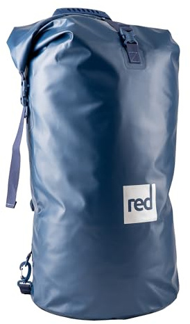 Red Original Waterproof Roll Top Dry Bag Backpack Rucksack 60L – Completely Submergible, Puncture-Resistant, for Paddleboarding, Swimming, Kayaking - Ocean Blue