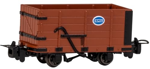 Bachmann Trains Thomas & Friends Narrow Gauge High-Side Wagon Brown N Scale | Rolling Stock, HO Models that run on N scale track, Metal Wheels with International Hook and Loop Couplers, 77305