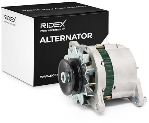 RIDEX 4G1389 Lichtmaschine 40A Generator LiMa 12V Alternator mit Riemenscheibe Kompatibel mit NISSAN PICK UP D21 2702026051 23100B9802RE 2702018010
