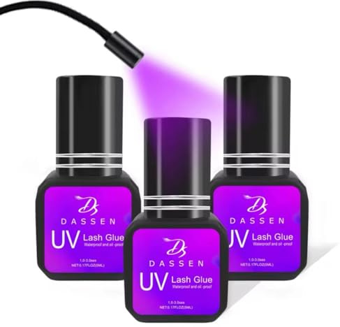 5ml Wimpernkleber UV Dassenfür Wimpernverlängerung. Trockenzeit 1 Sek.Transparent Eyelash Glue 5 Gramm. Korea