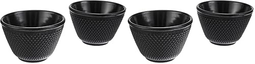 VIER 151 Juego de 2 vasos para tetera, 100 milliliters, Hierro Fundido (Paquete de 2)