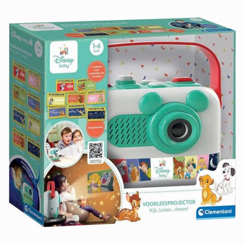 Clementoni Récits de lecture de projecteur Disney avec musique et veilleuse